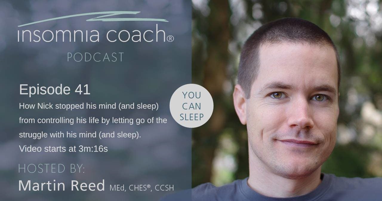 How to stop insomnia controlling your life Insomnia Coach®